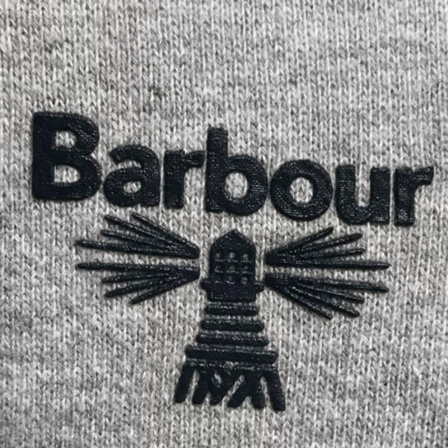 Alternative Image for ProductBarbour Beacon Crew Neck Sweatshirt Grey3